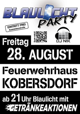 Blaulichtparty